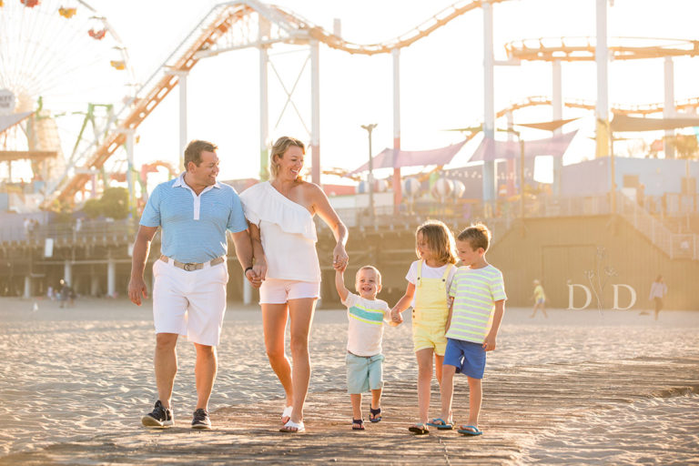 Read more about the article {T} Family Photography Santa Monica Beach and Pier