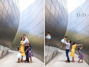Read more about the article The {V} Family Photography Los Angeles, Walt Disney Concert Hall
