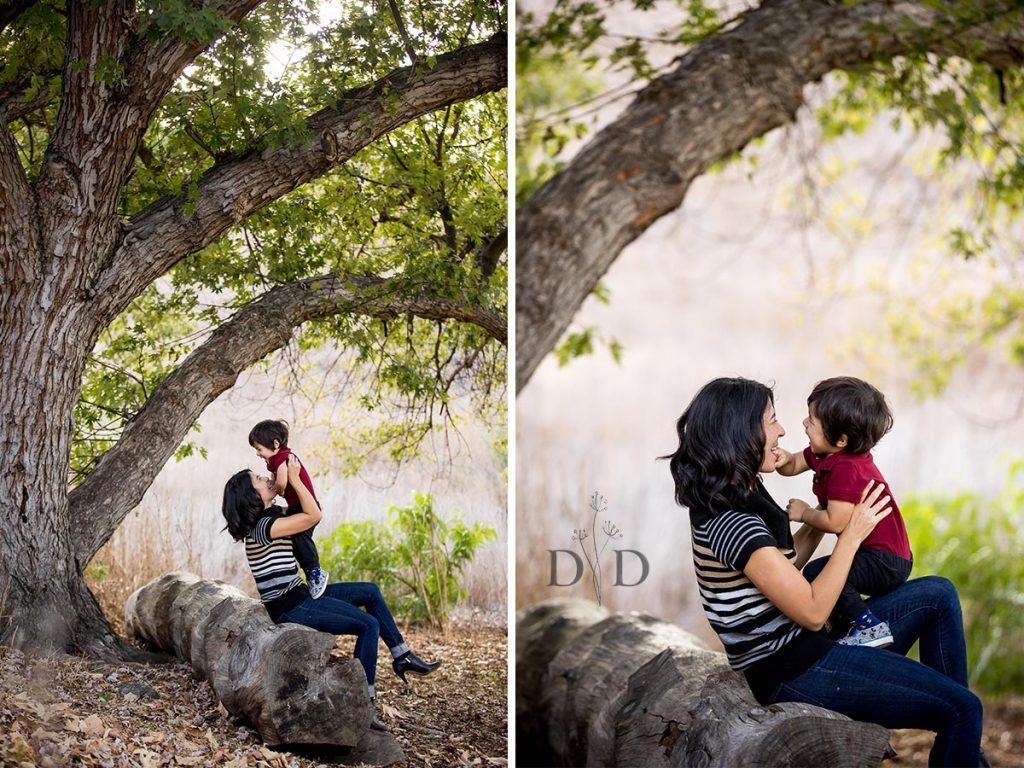 Family Photo Mommy and Son