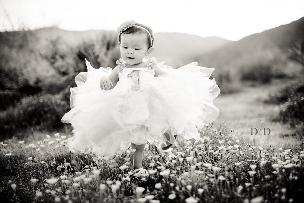 Baby Girl Photo with Tutu