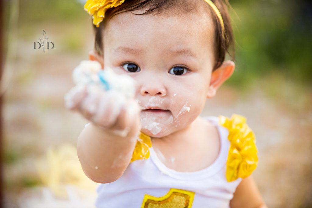 Cake Smash Photos in Desert