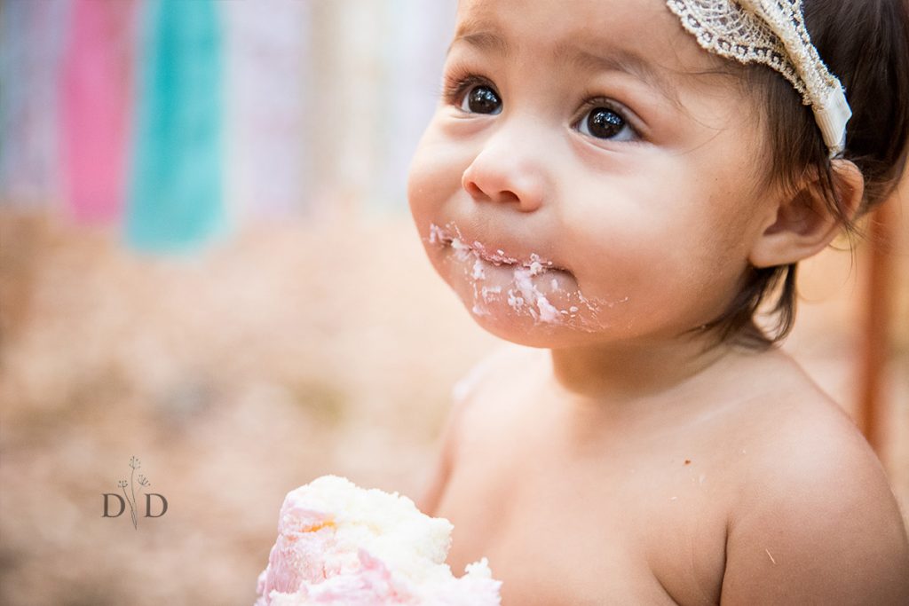 Cake Smash Closeup