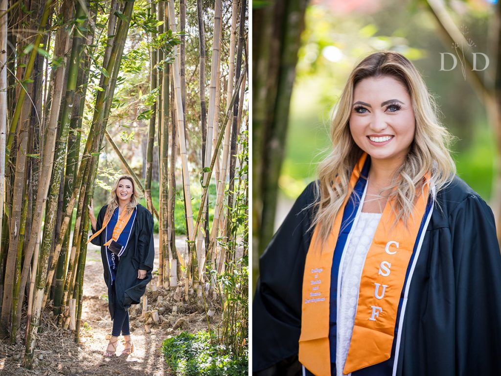 CSU Fullerton Arboretum Graduation Photography