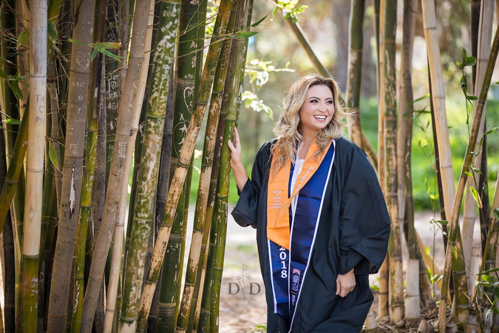 Cal State Fullerton Arboretum Graduation Photography