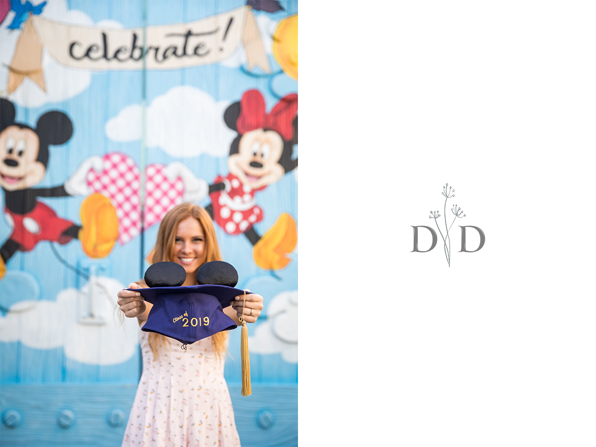 {S} Disneyland Graduation Photography California Adventures