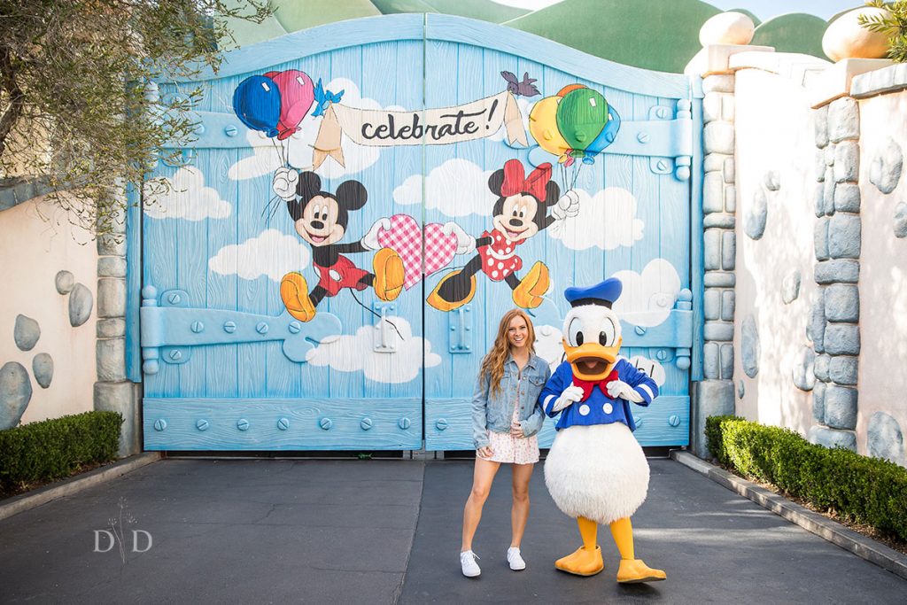 Grad Photo with Donald Duck