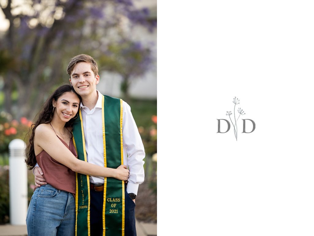 Cal Poly Pomona Graduation Couple Photos