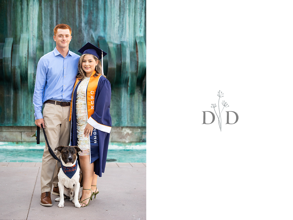 CSUF Graduation Family Portrait