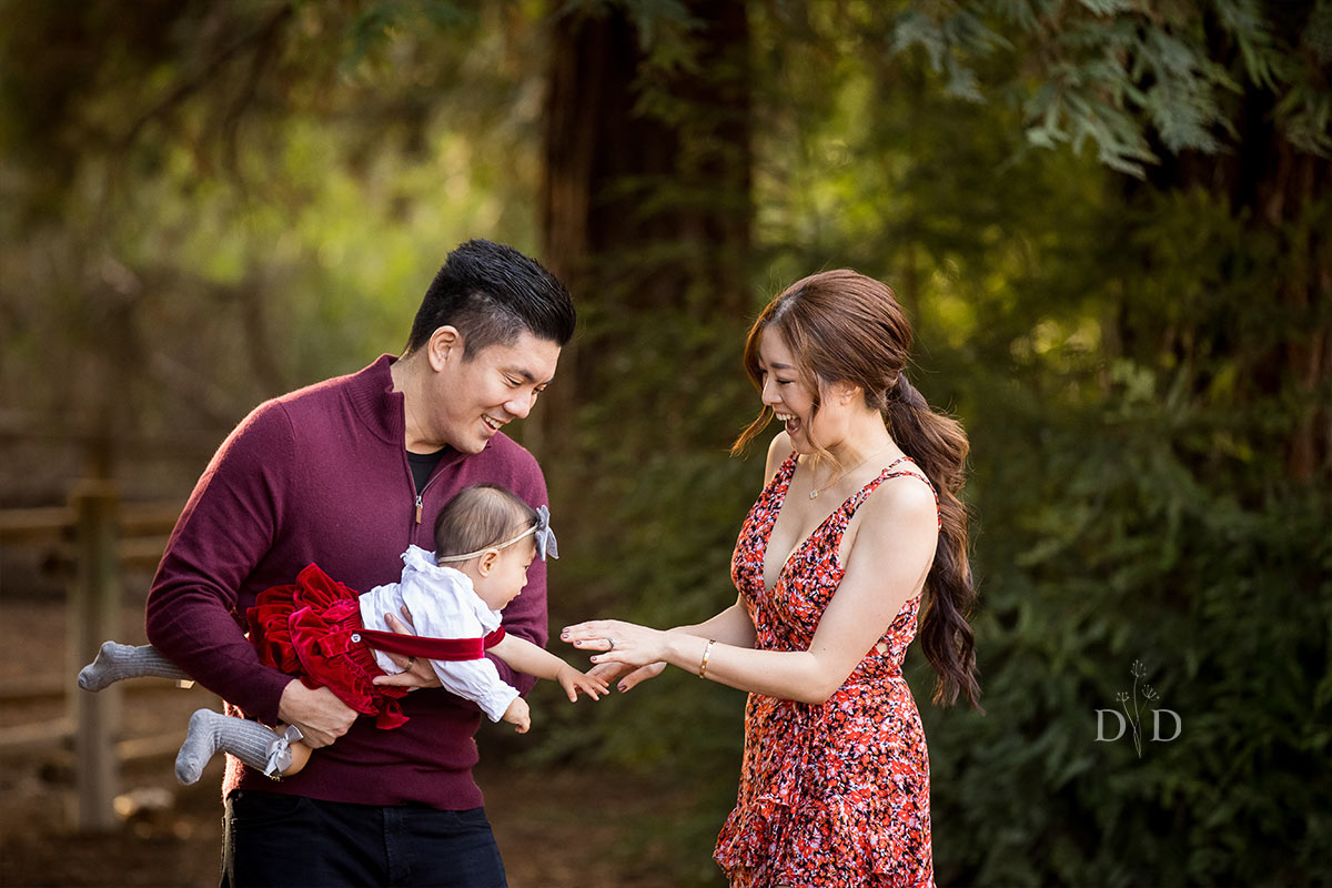 Carbon Canyon Family Photos with Infant