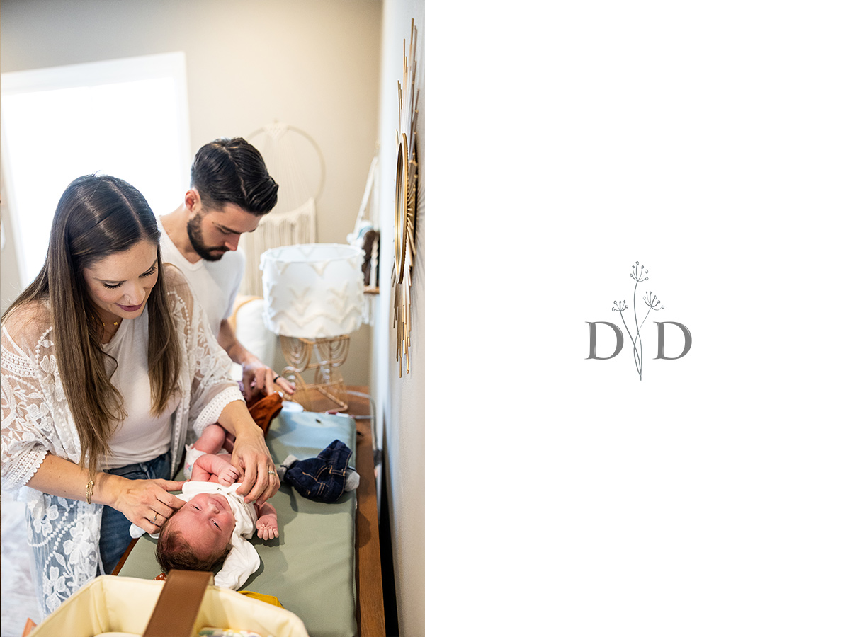 Changing the Newborn's Diaper