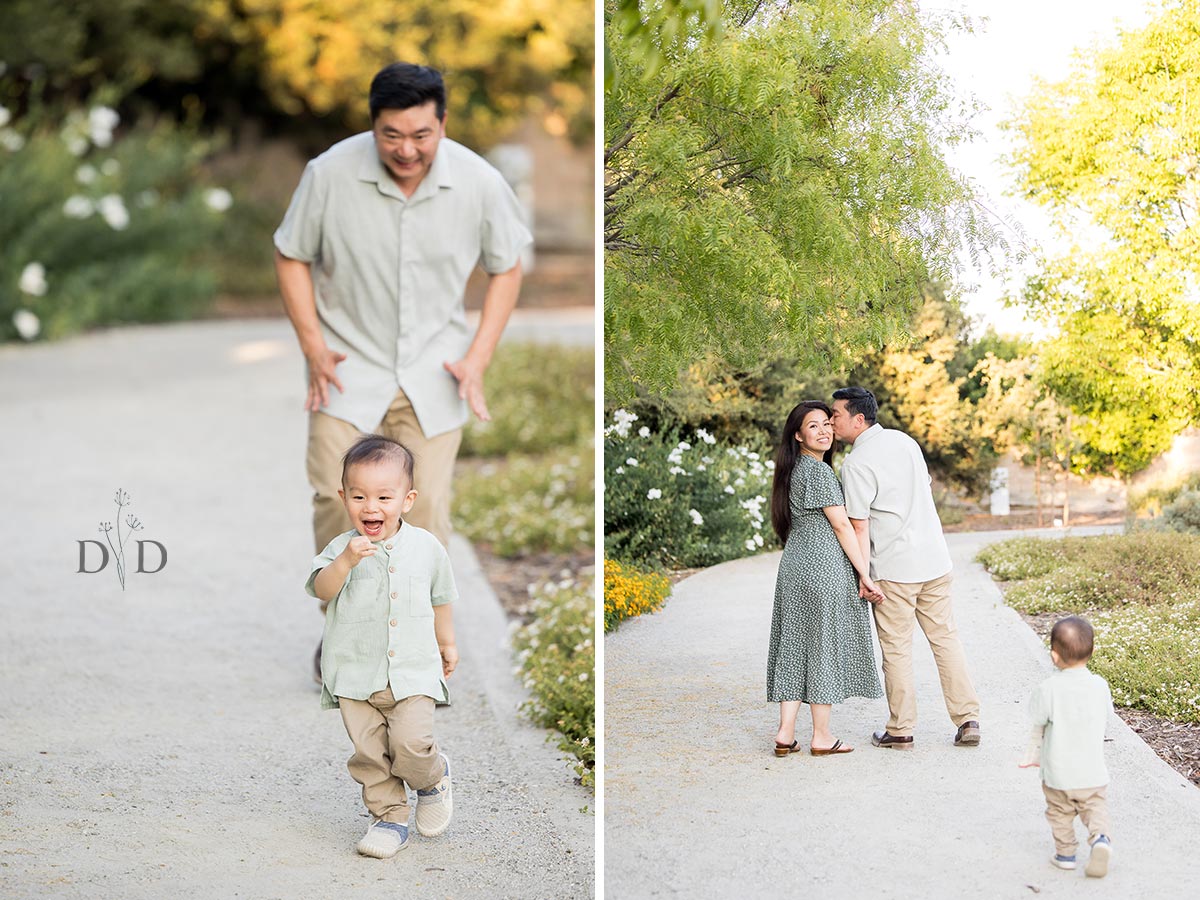 Glendora Botanic Garden Family Photography