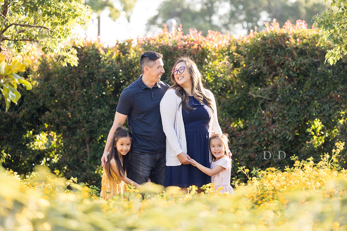 Glendora Arboretum Family Photography