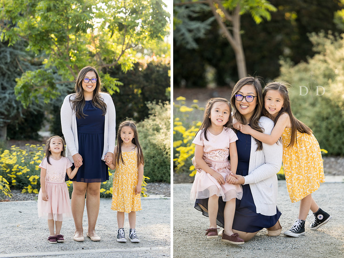 Mom with Daughters