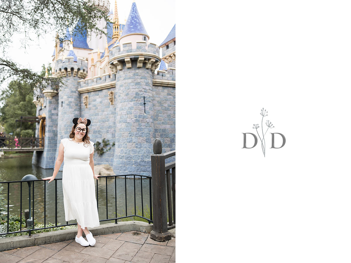 Grad Photography at the Sleeping Beauty Castle