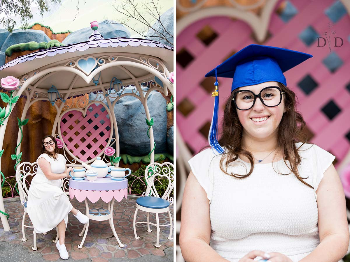 Grad Photo with Tea