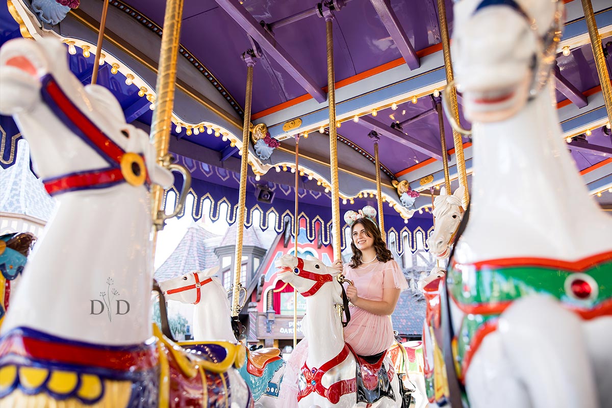 Grad Photos on a Carousel