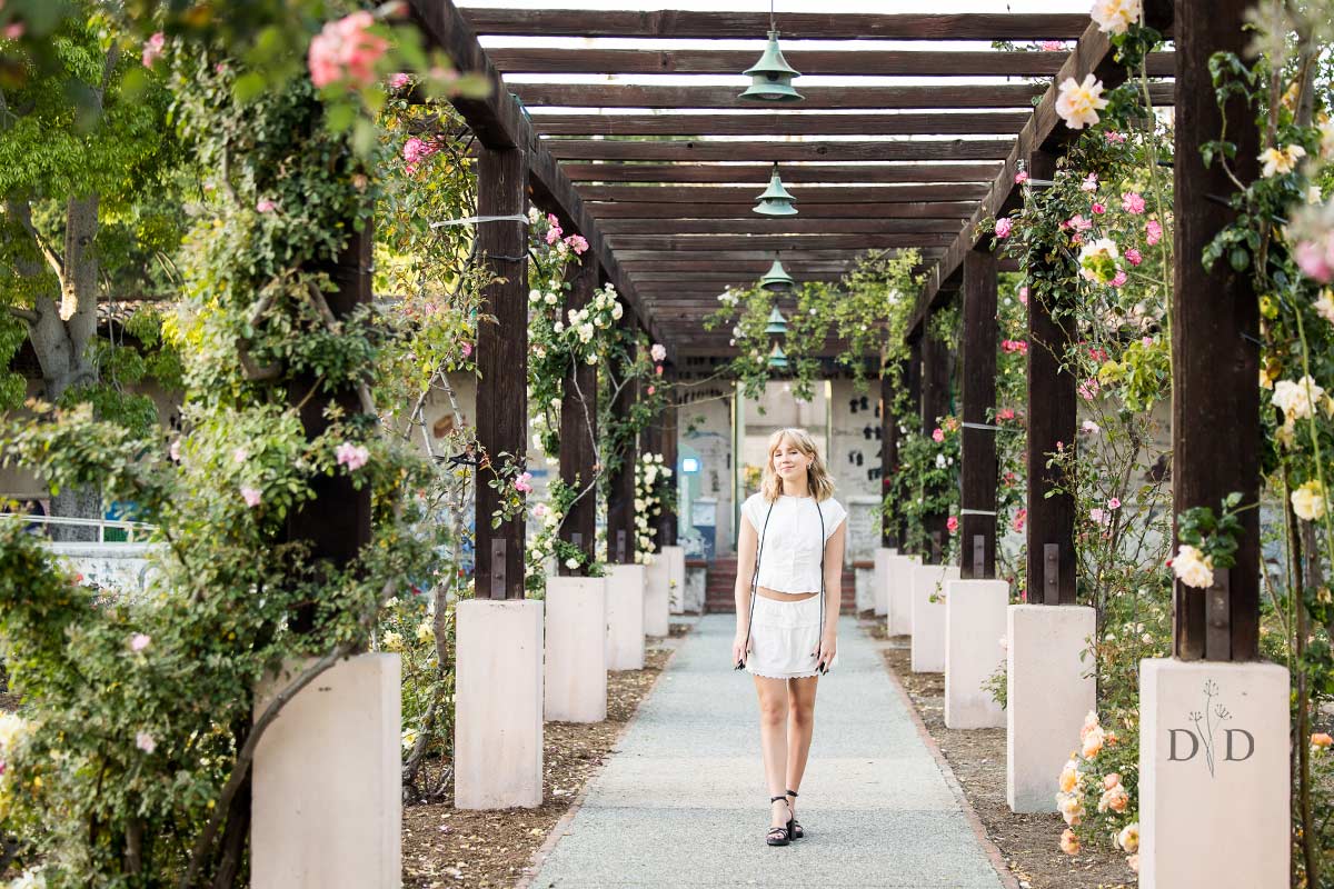 Scripps College Floral Arches