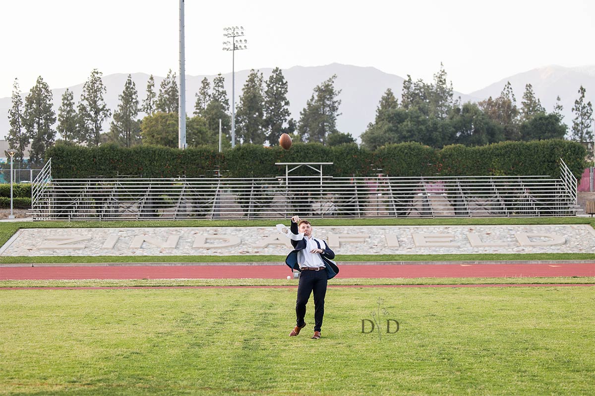 John Zinda Field Graduation Portrait