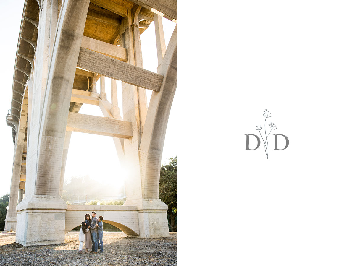Under a Bridge Family Photography