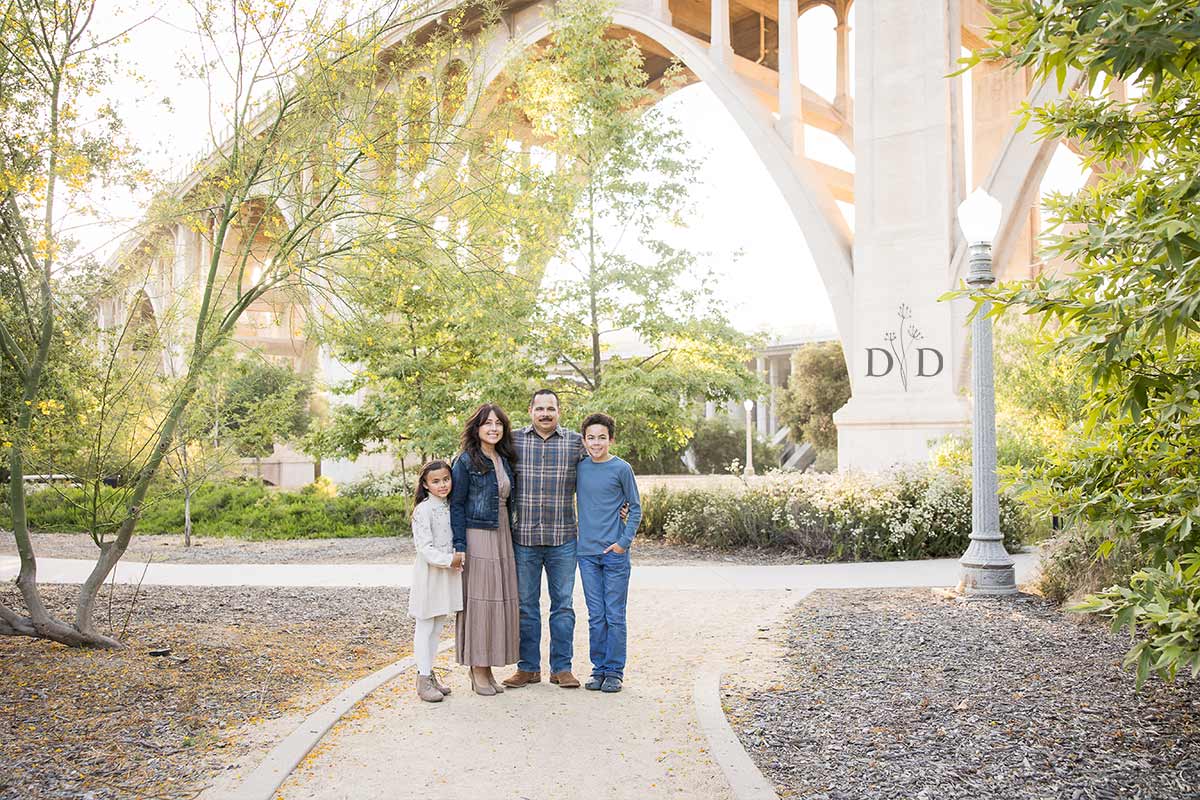Colorado Bridge Family Photos Pasadena
