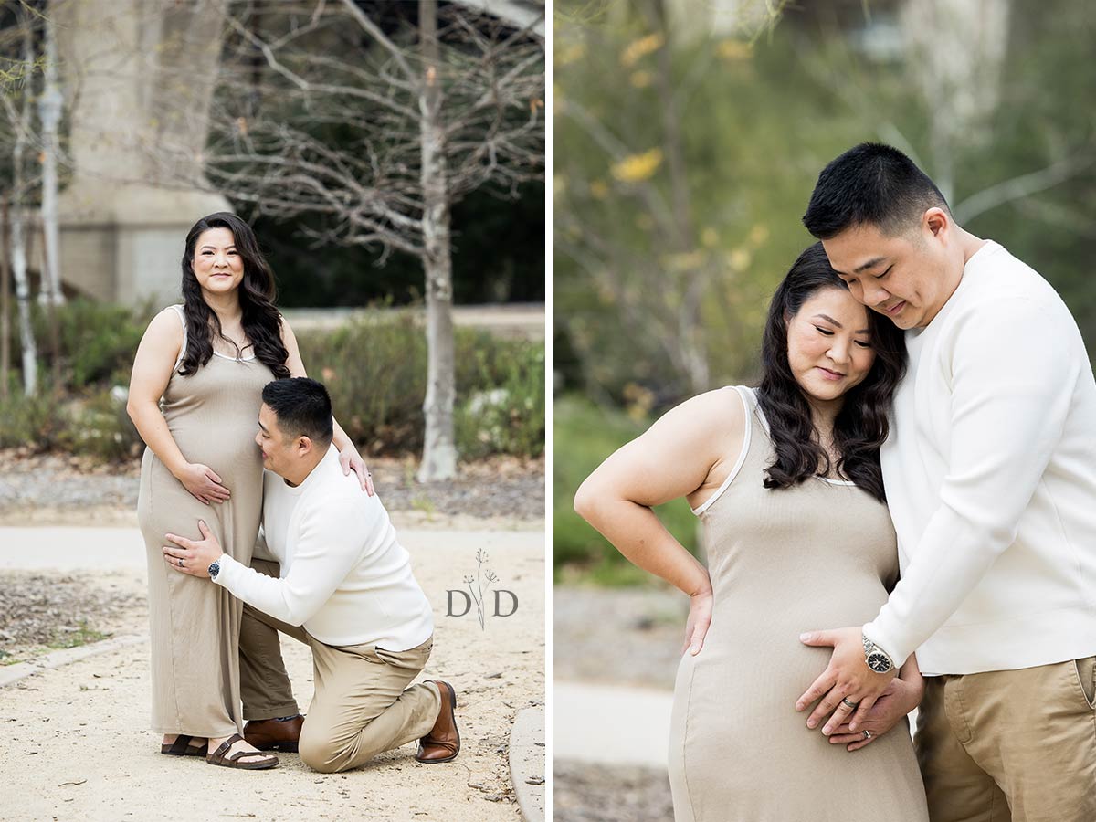 Desiderio Neighborhood Park Family Maternity Photos