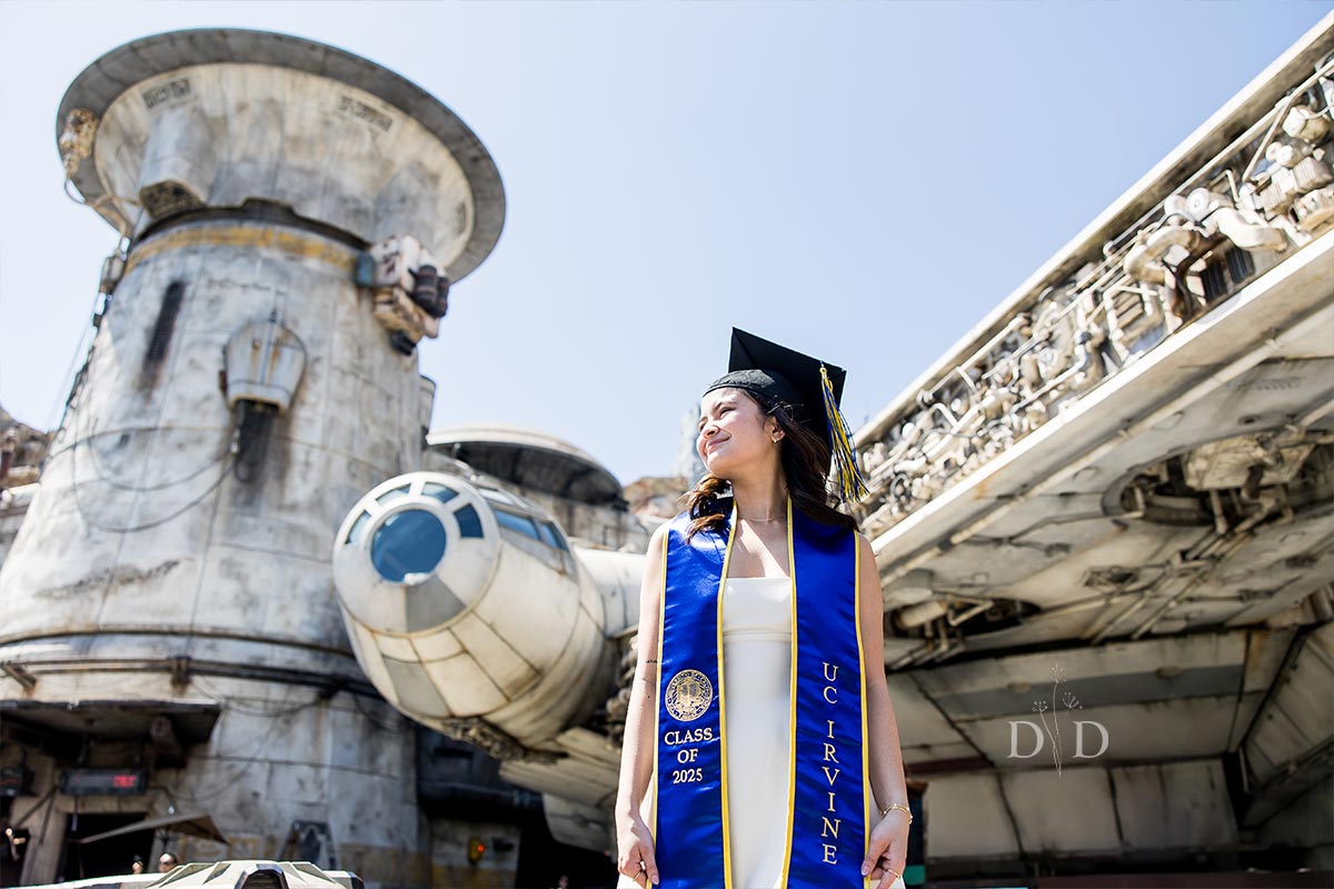 Star Wars Land Grad Photo