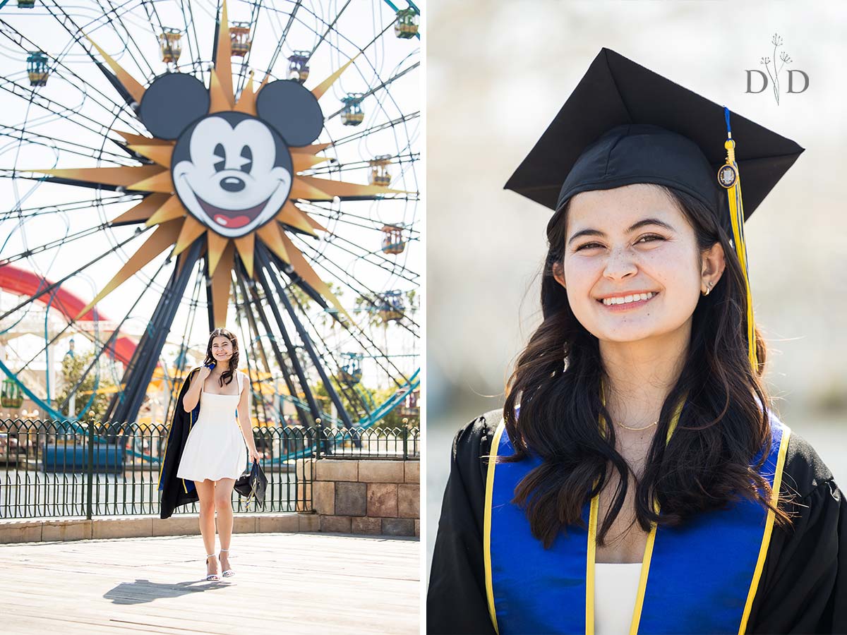 Grad Photo at Disneyland