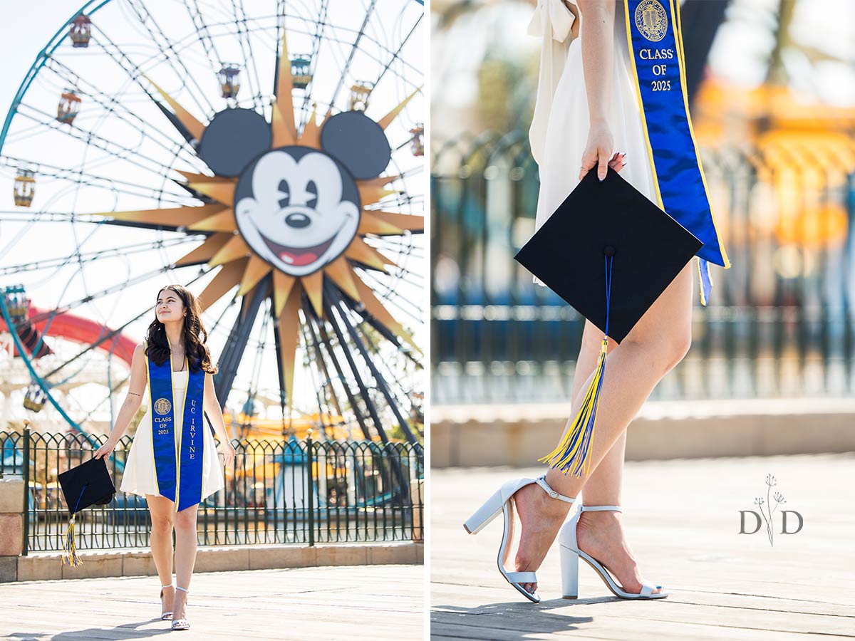 Disneyland Grad Photo