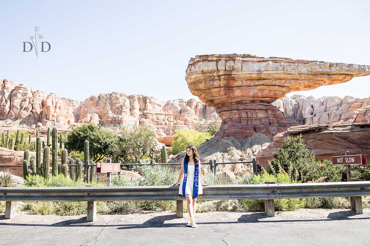 Cars Land and the Red Rocks