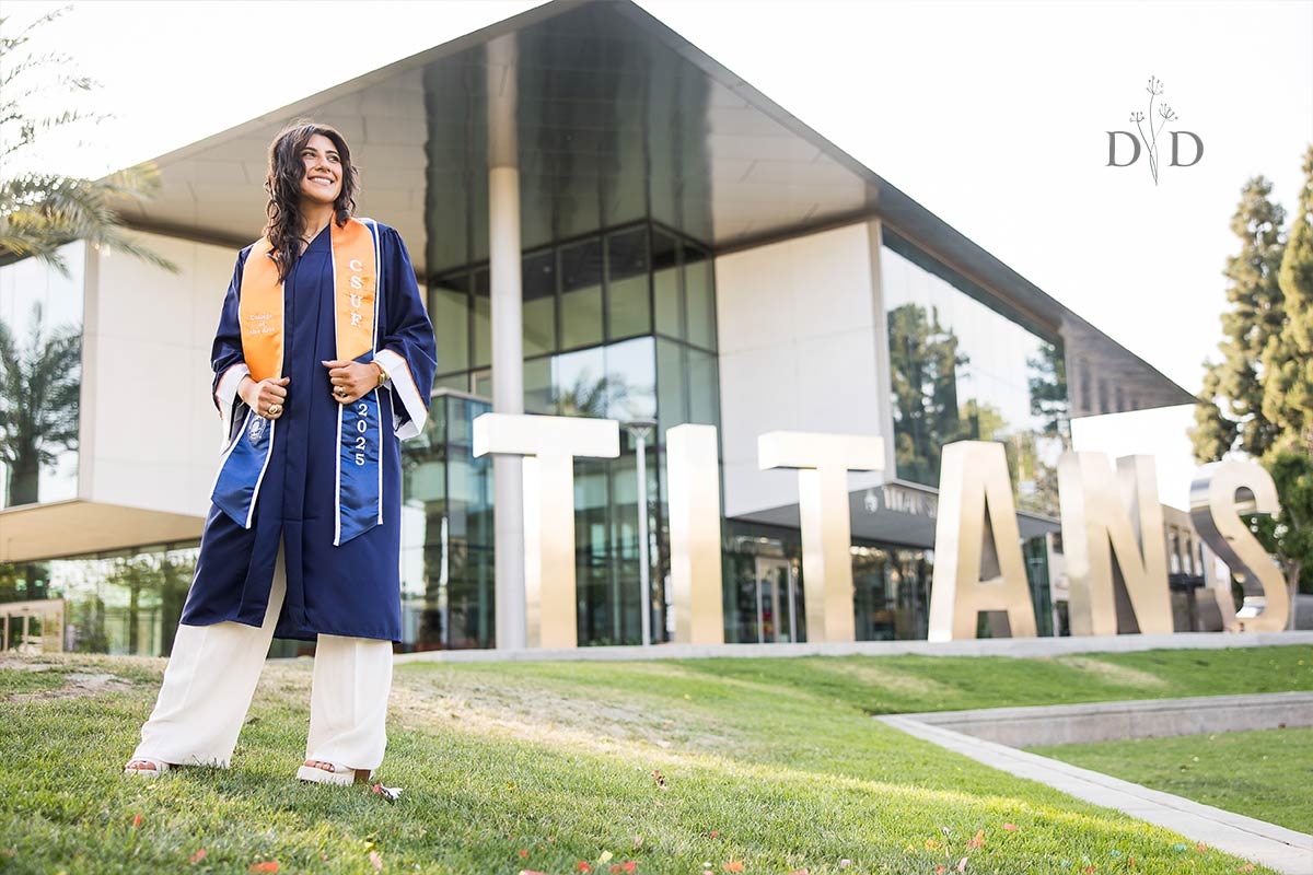 CSU Fullerton Grad Photo