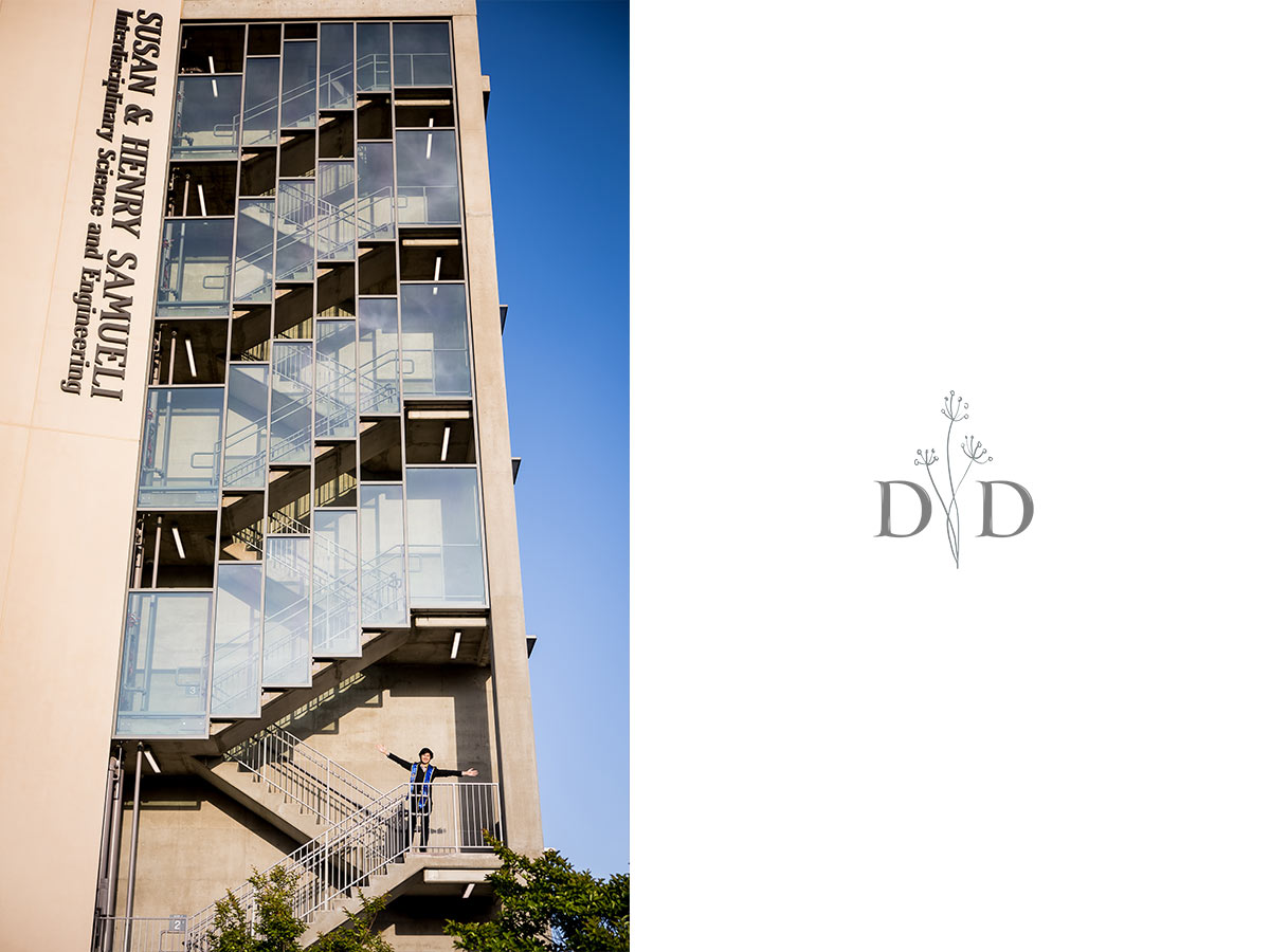 Grad Photo with Building