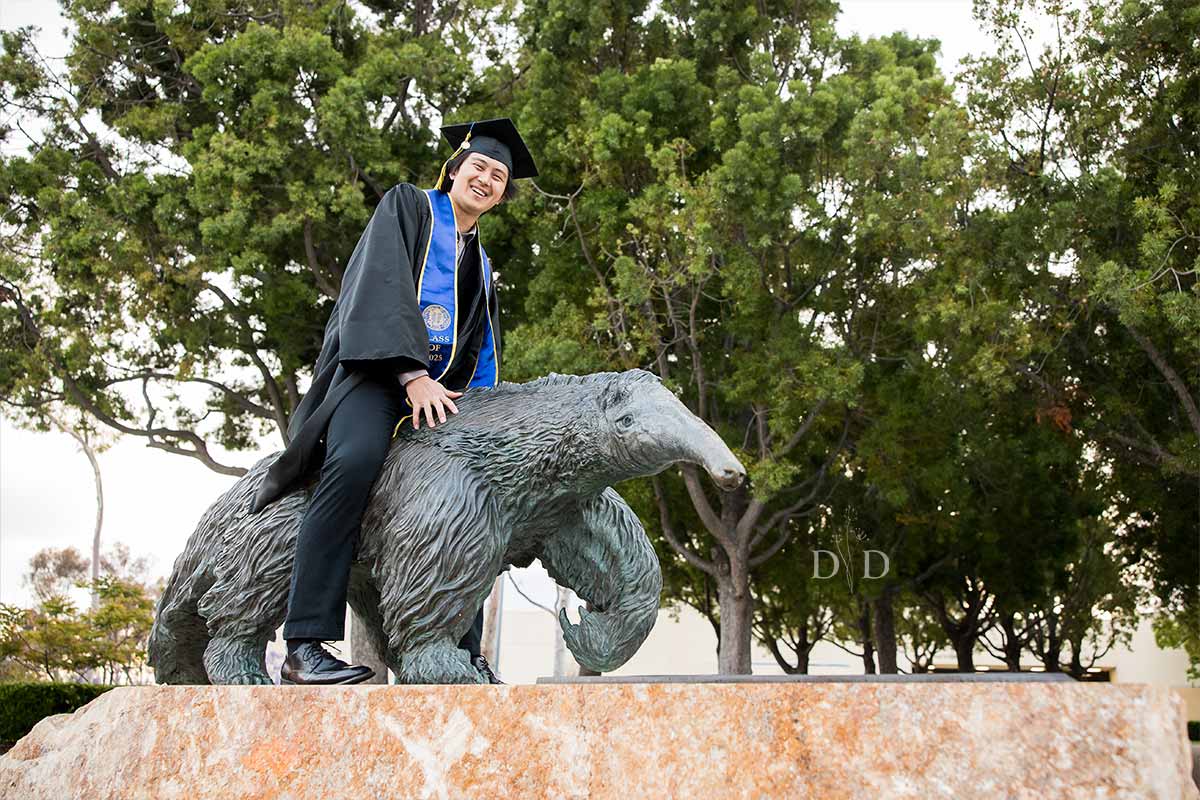 UCI Anteater Grad Photo
