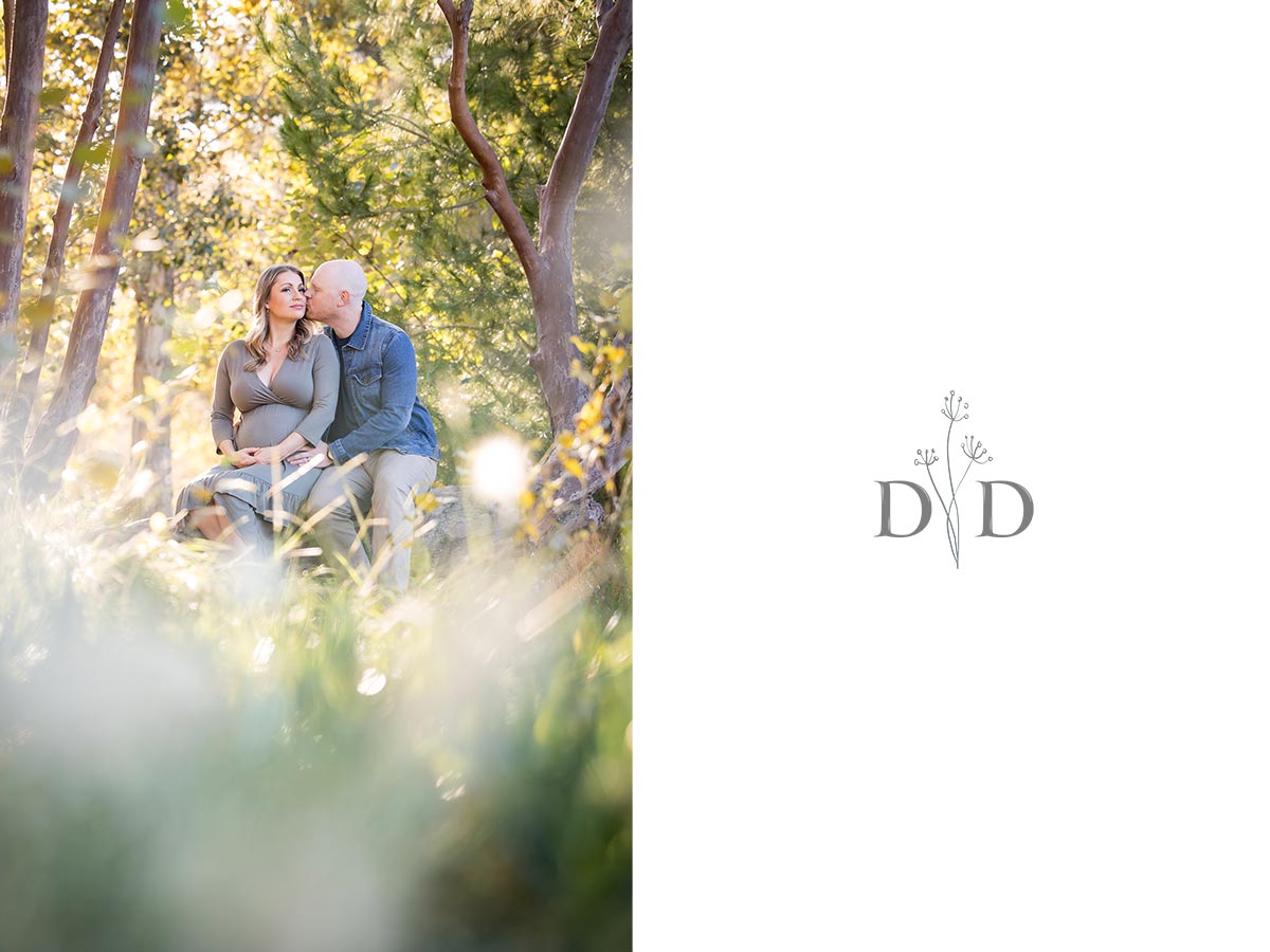 Maternity Photos with Trees