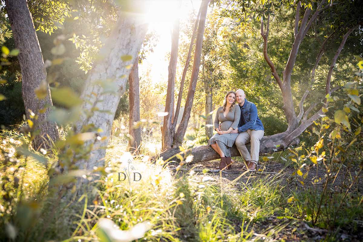 Rustic Pregnancy Photo
