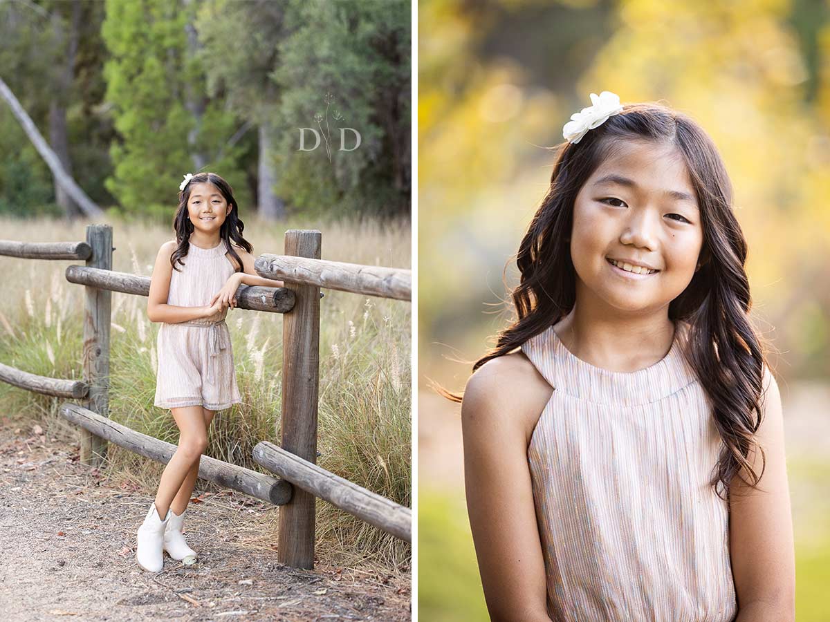 Portraits of daughter