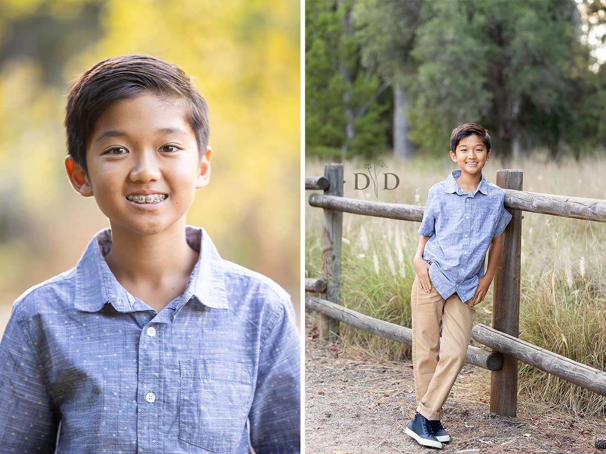 Portraits of son