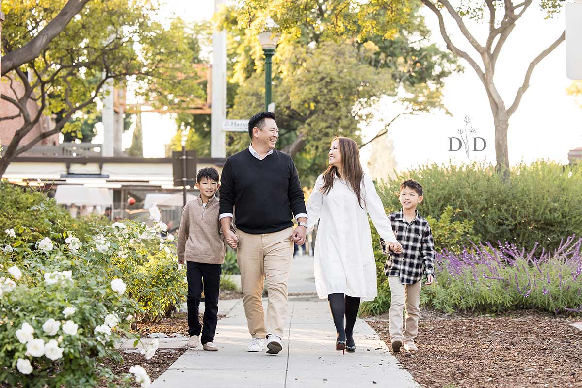 Asian Family Photography in Claremont