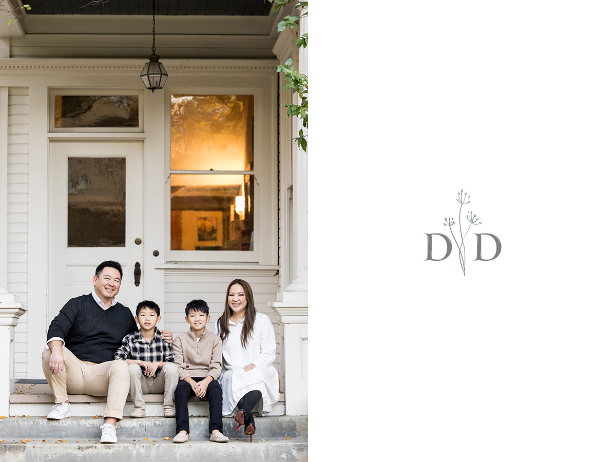 Family Photo on the Porch