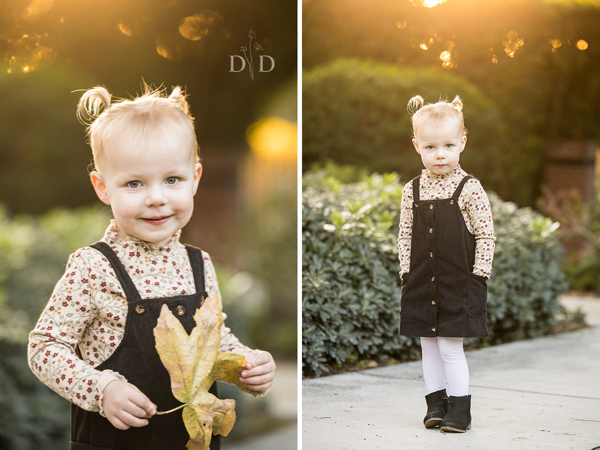 An adorable daughter
