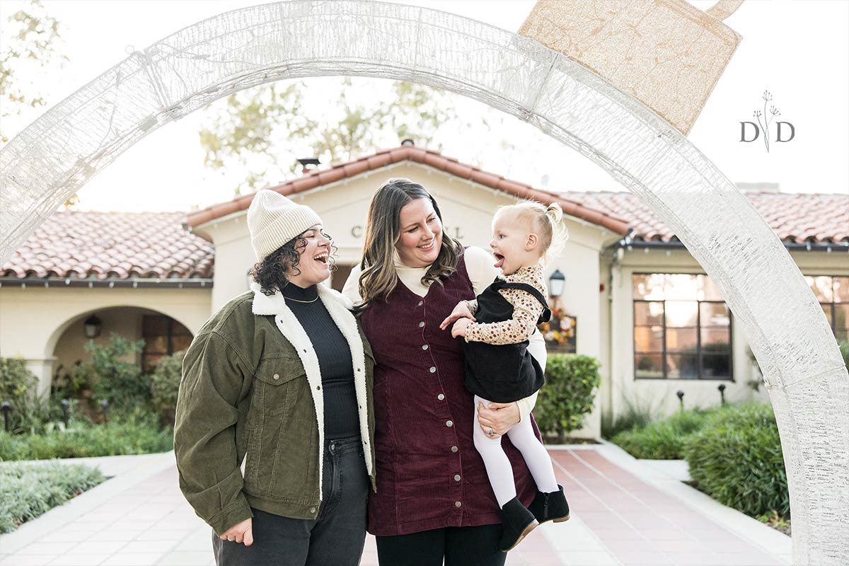 Downtown Claremont Family Photography