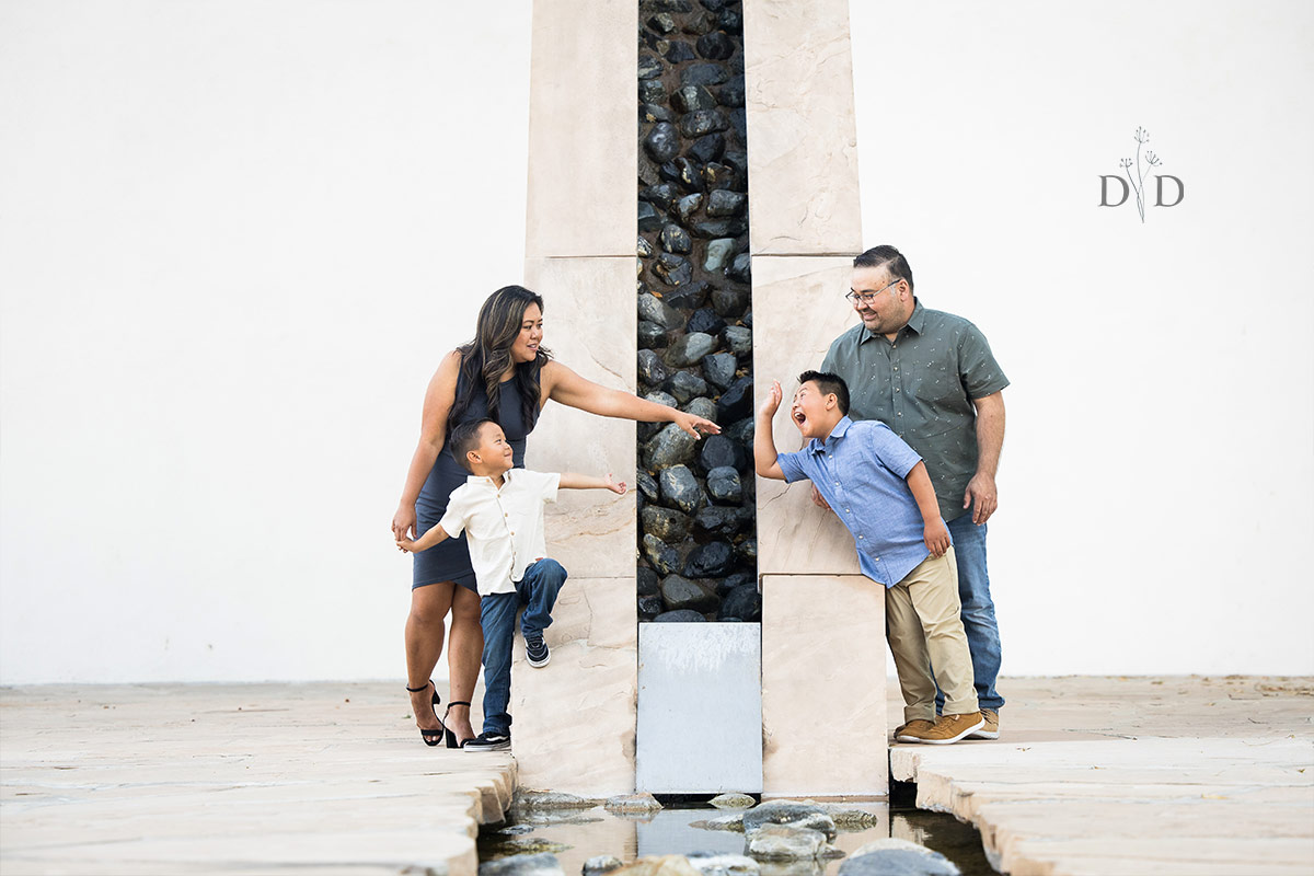 Family Photography at Noguchi Garden